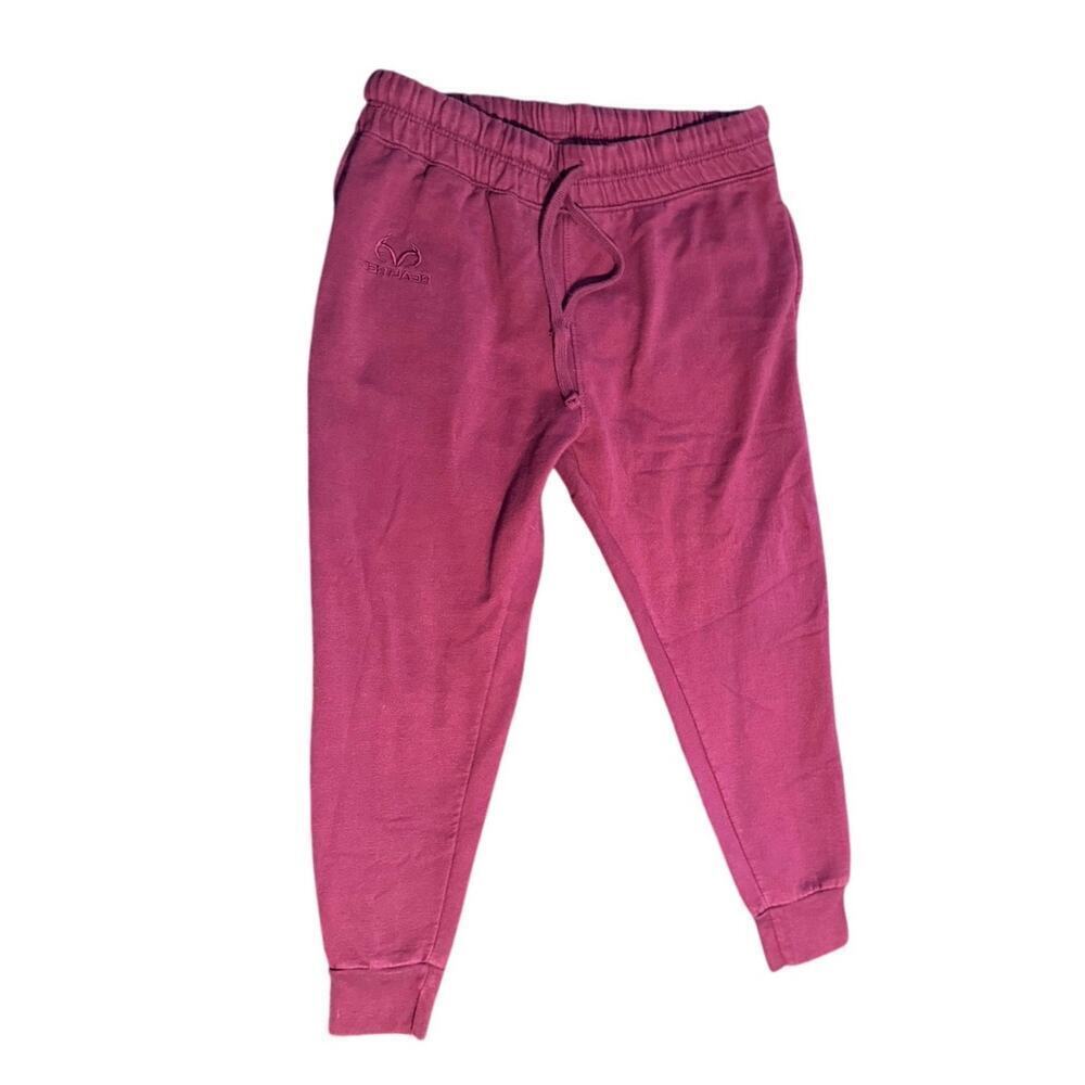 Realtree Women’s Maroon Large Sweatpants